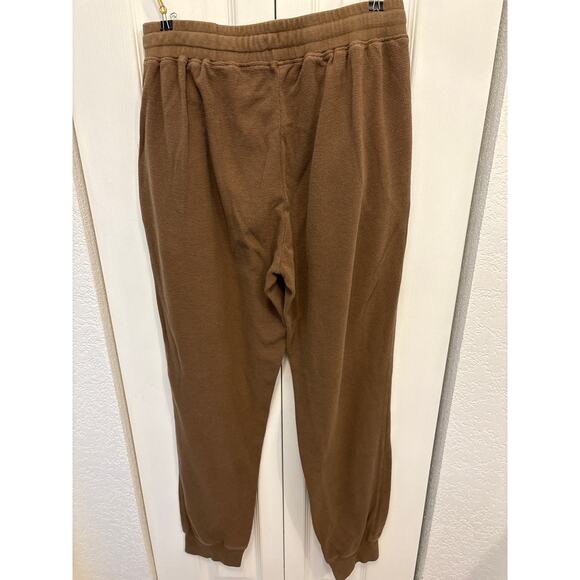 Little Bipsy adult XL brown thermal sweats joggers loungewear - Picture 3 of 4